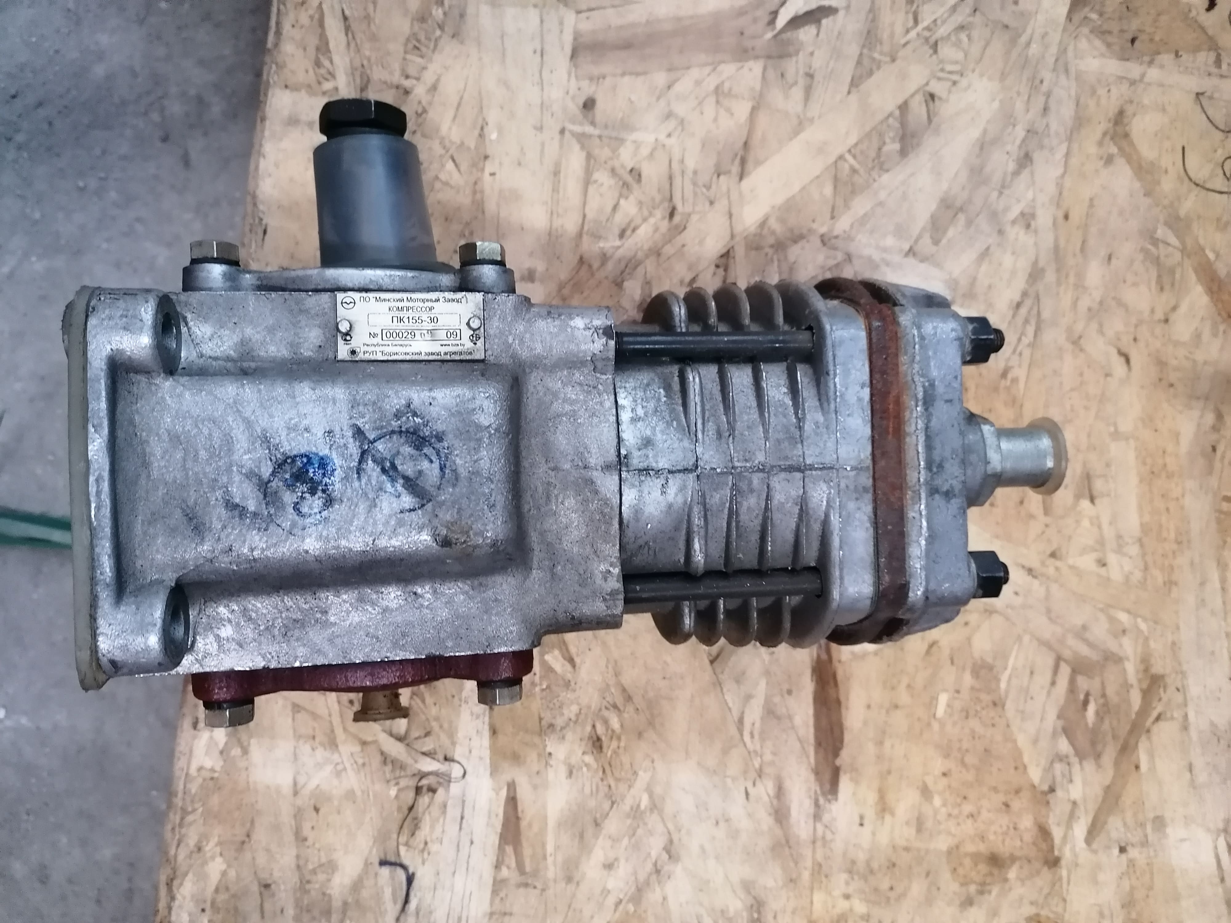 ПК15530 ММЗ Пневмокомпрессор ПАЗ воздушный