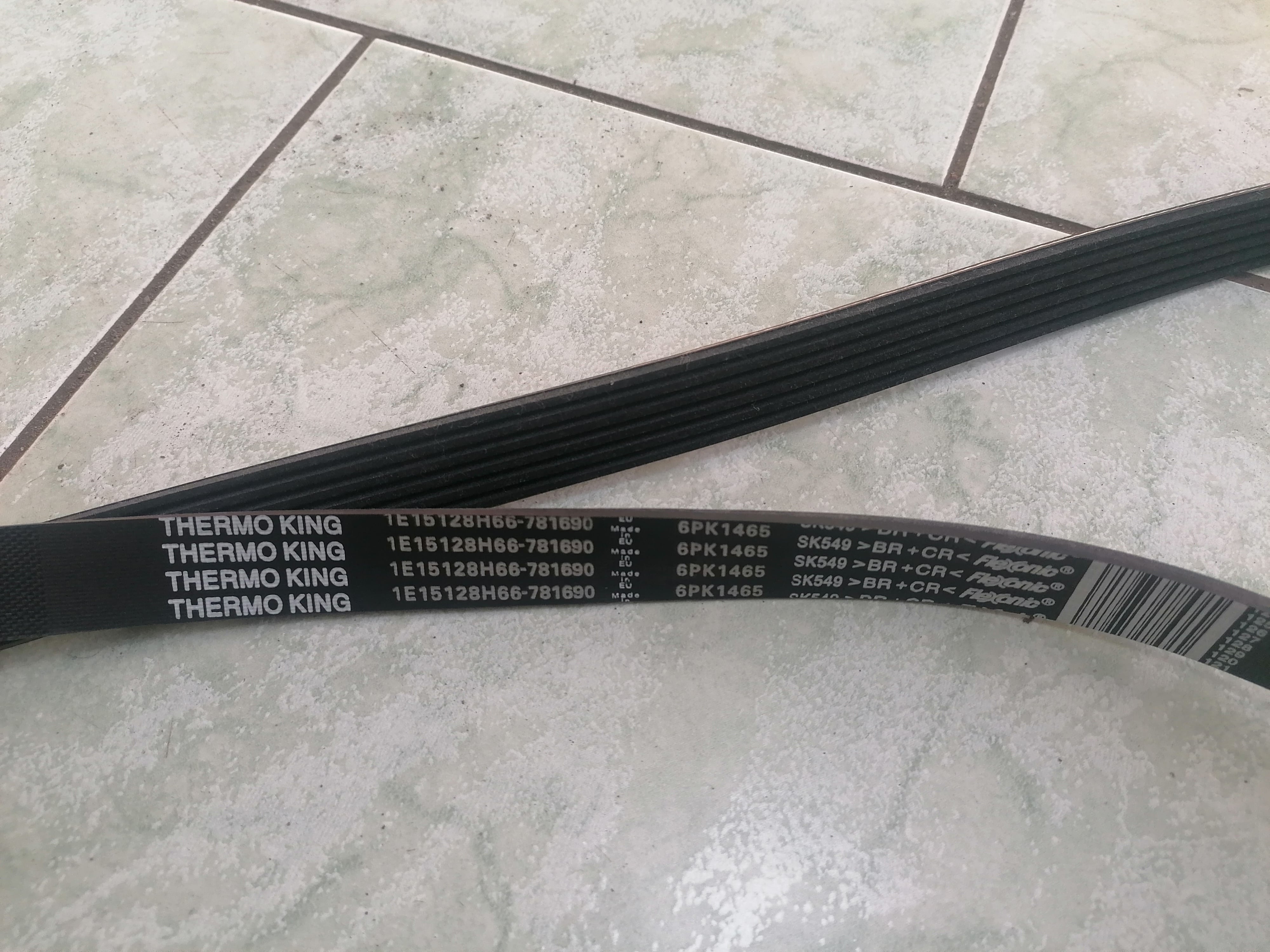 781690 TK (оригинал) Многоклиновидный ремень 6PK1465 компрессора T-Series