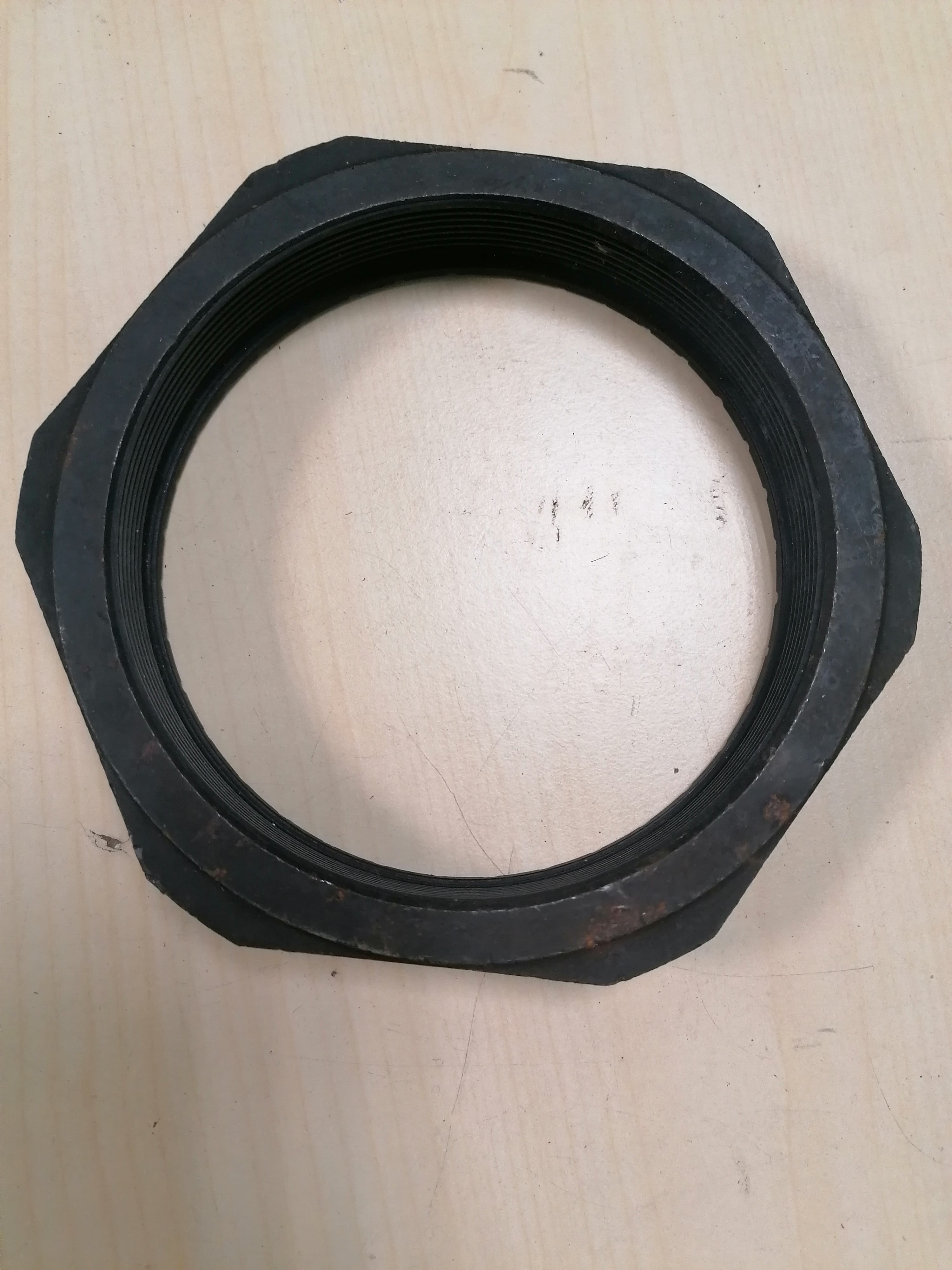 1011007101 SAF Гайка ступицы левая М120х2,0, 9019431