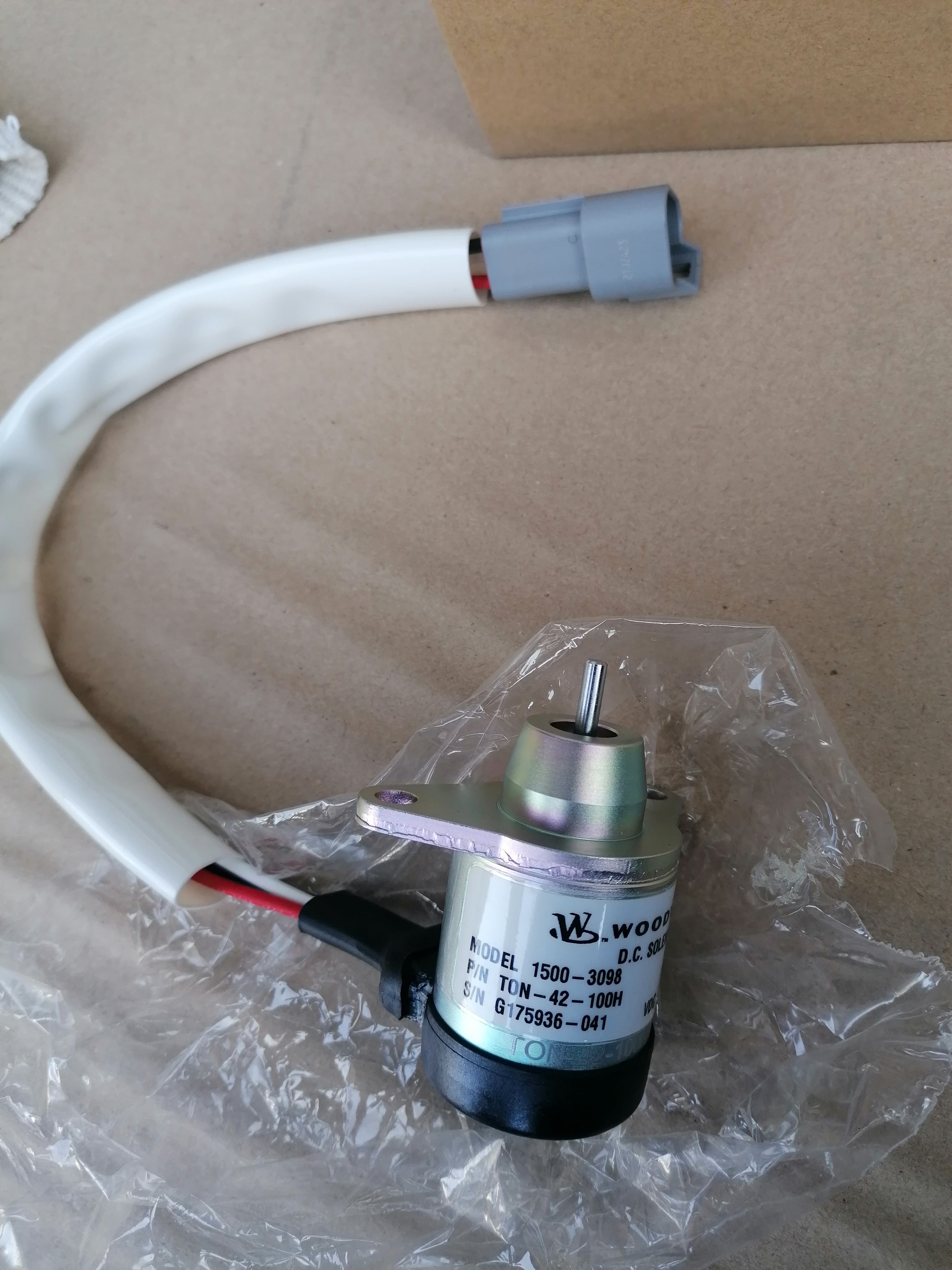 420100 (42100) TK (Woodward) Соленоид топливный