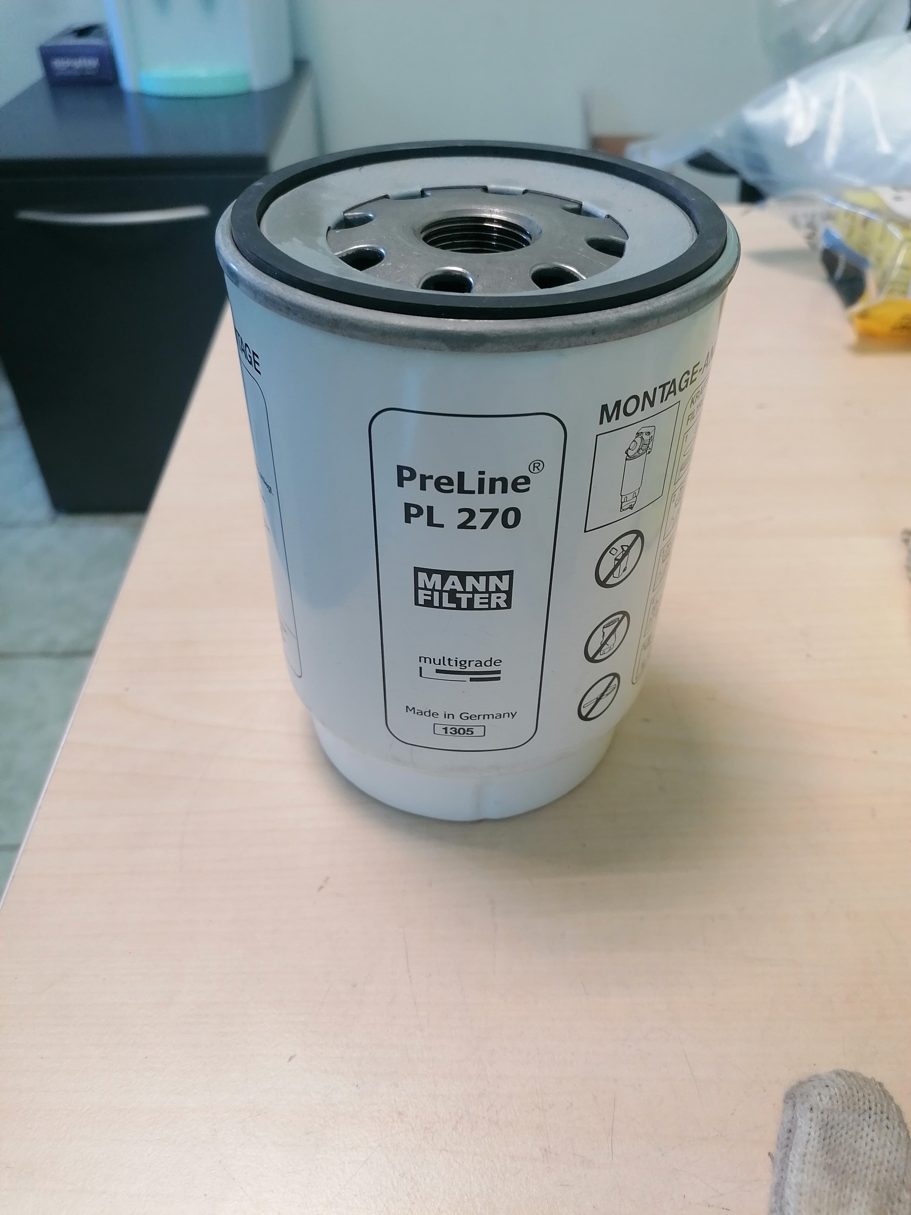 PL270X Фильтр топливный грубой очистки Камаз (без стакана)