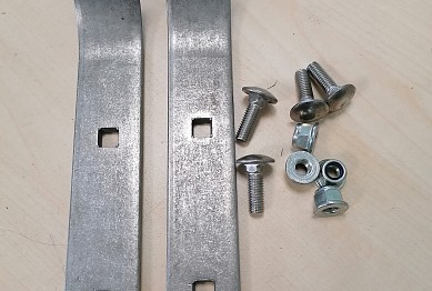 31418TL Zepro Крепежная пластина к-т 2шт.