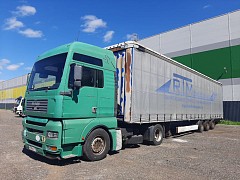 MAN TGA – 18/463 FLLS/N с полуприцепом KRONE SDP27