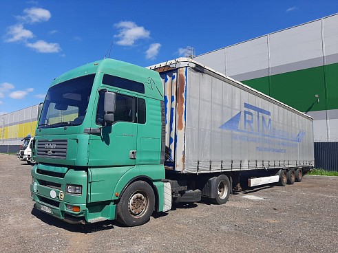 MAN TGA – 18/463 FLLS/N с полуприцепом KRONE SDP27