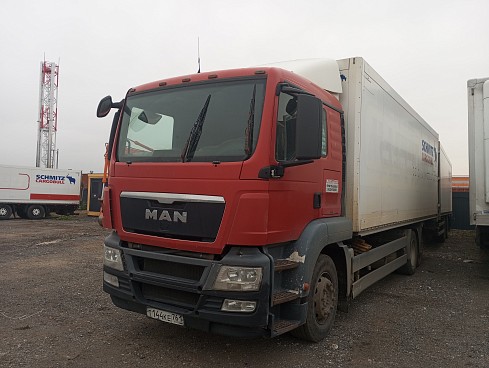 Грузовой автопоезд рефрижератор MAN TGS 28.360 (11144)