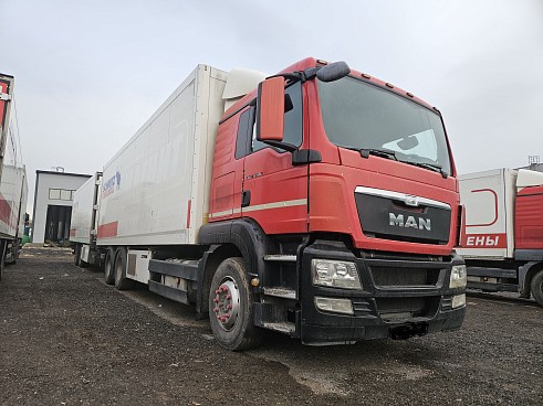   грузовой рефрижератор MAN TGS 28.360  +прицеп SCHMITZ