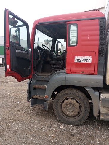 Грузовой автопоезд рефрижератор MAN TGS 28.360 (11144)