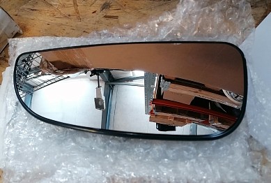 8151LP Peugeot Стекло зеркала левого с подогревом Citroen, Fiat, VM6201BGHL