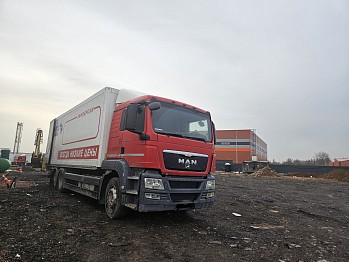 Изотермический фургон MAN TGS 26.350 6X2-2 BL-WW