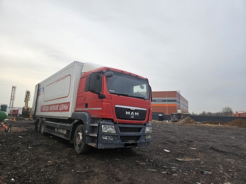 Изотермический фургон MAN TGS 26.350 6X2-2 BL-WW